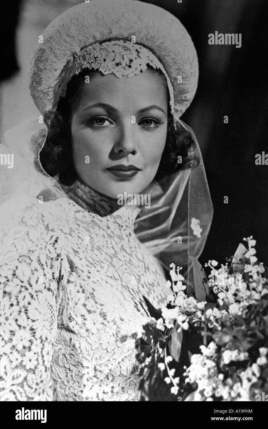 The razor s edge 1946 Edmund Goulding Gene Tierney Stock Photo - Alamy