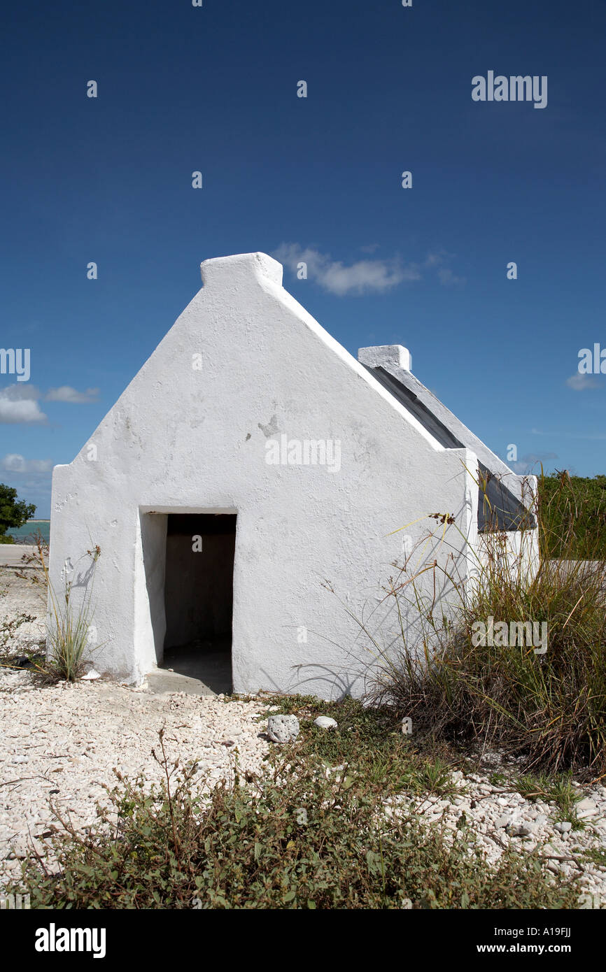 white slave huts Bonaire caribbean west indies Stock Photo Alamy