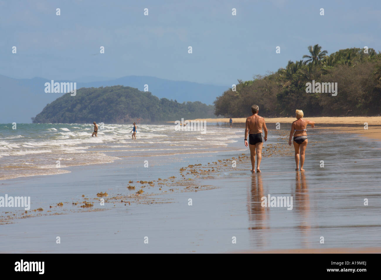 Mission Beach Queensland Australia Stock Photo Alamy