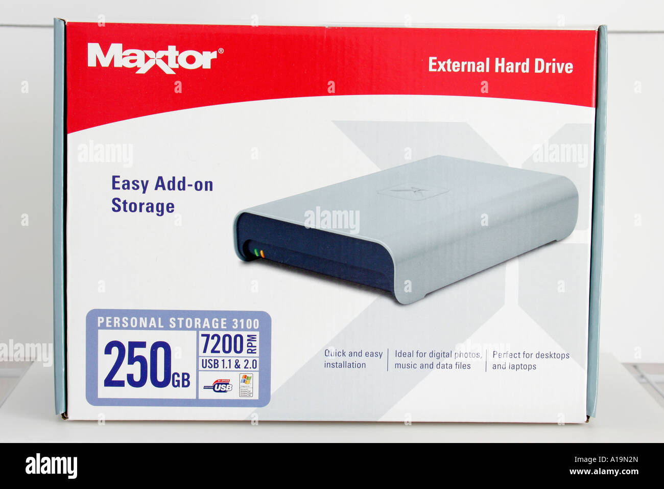 maxtor personal storage 3200 size