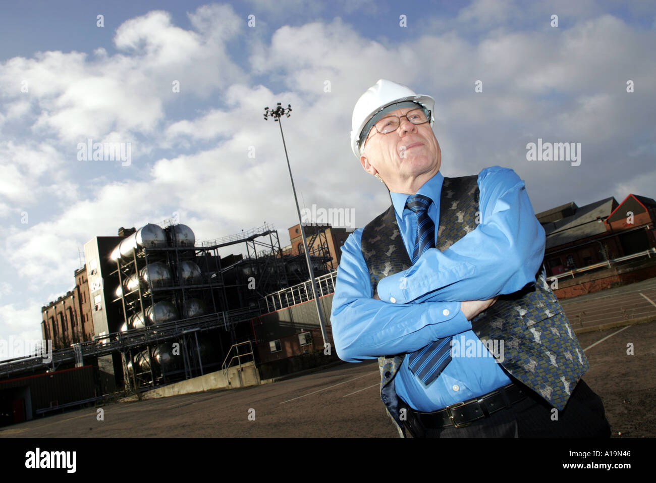 Lord Rooker Lord Jeff Rooker on the site of the old Cape Hill brewery, now ...