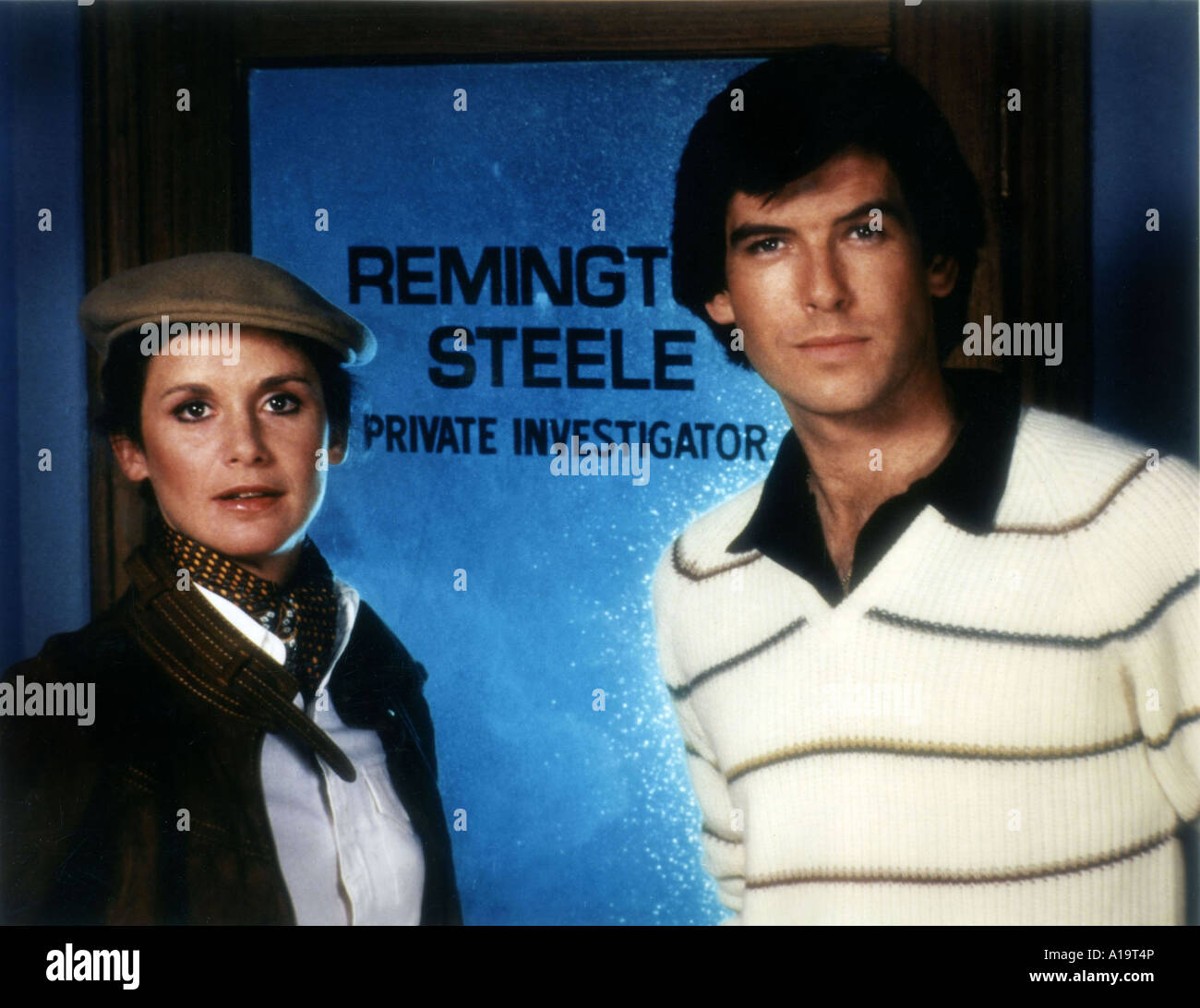 Remington Steele TV Series 1982 1987 Stephanie Zimbalist Pierce Brosnan ...