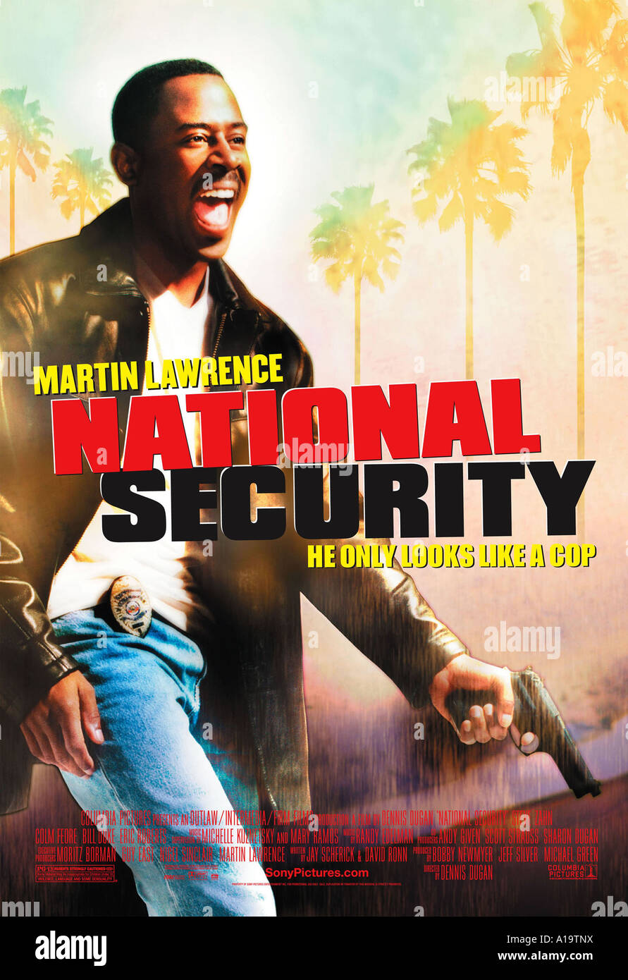Martin lawrence national security 2003 hires stock photography and