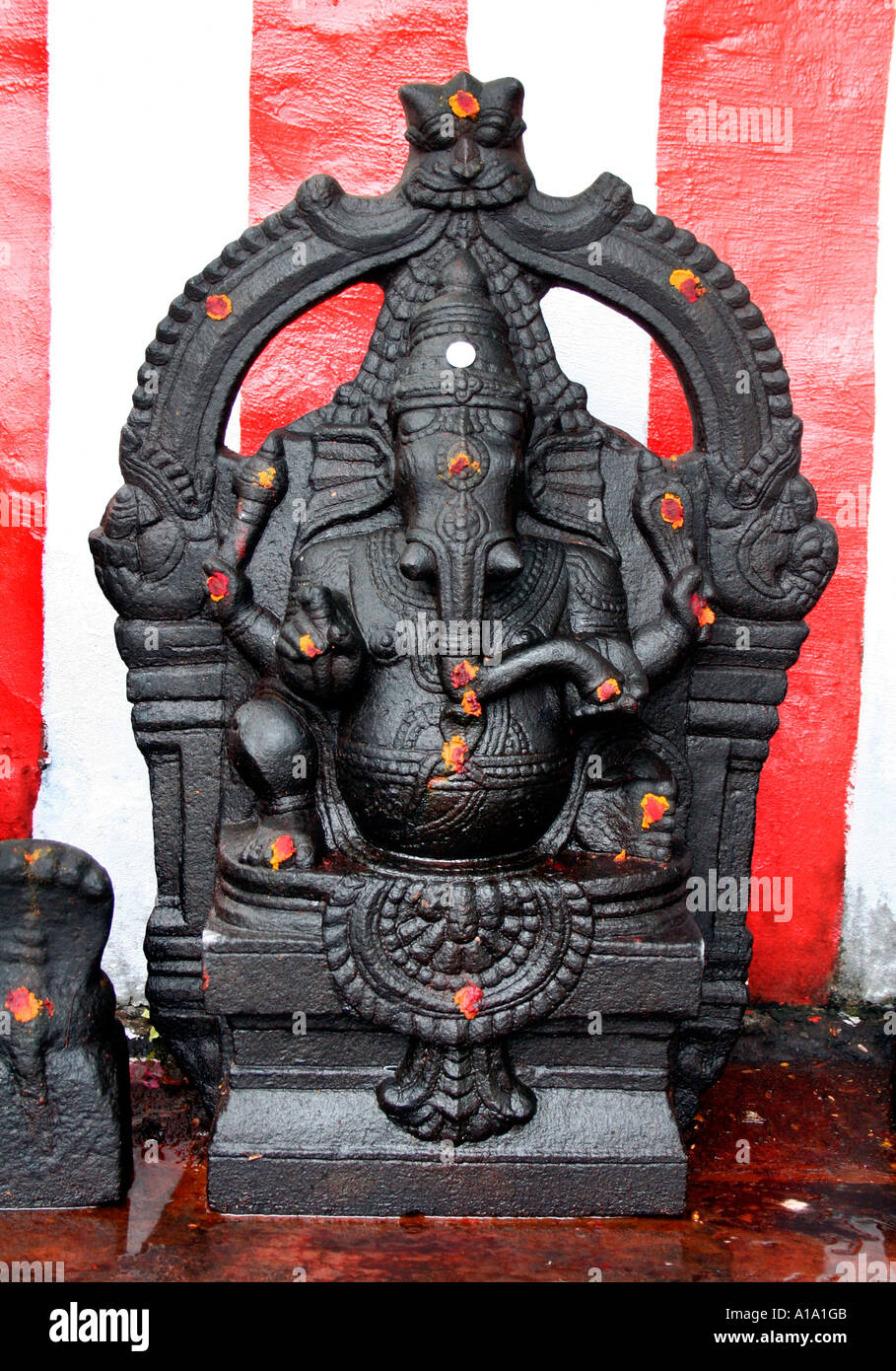 Lord Ganesha Idol, Palani Stock Photo