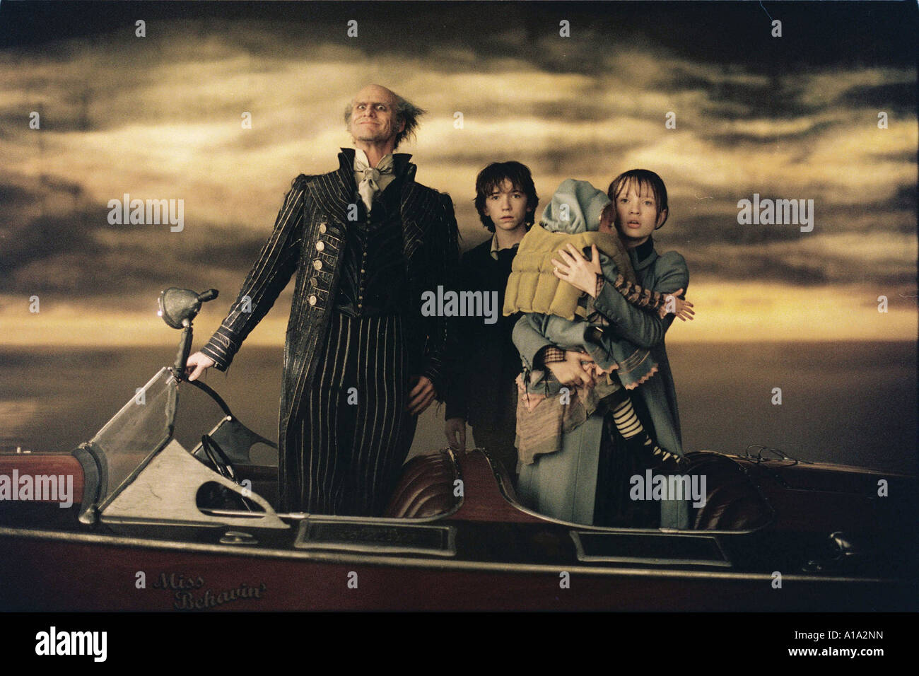 Lemony snicket s a series of unfortunate events Year 2004 Director Brad Silberling Jim Carrey Emily Browning Liam Aiken Kara Hof Stock Photo