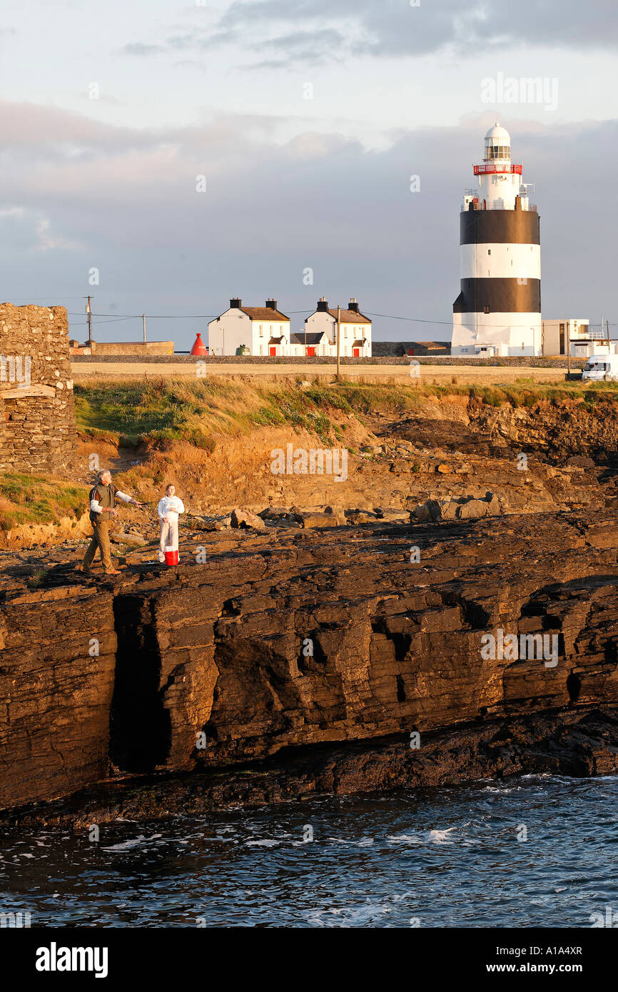 Lighthouse of Hook´s Head which is dating back to the 13.th century