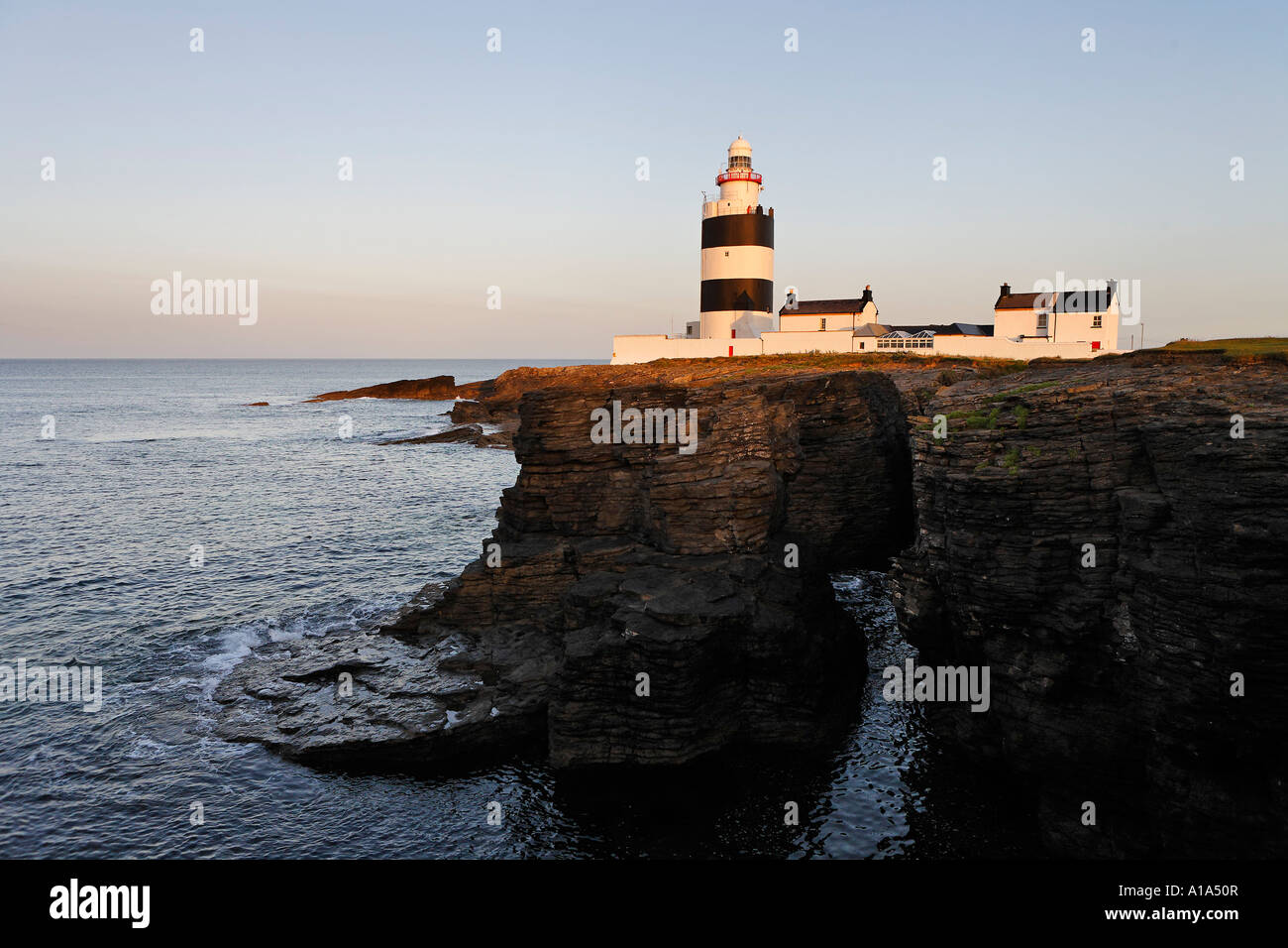 Lighthouse of Hook´s Head which is dating back to the 13.th century