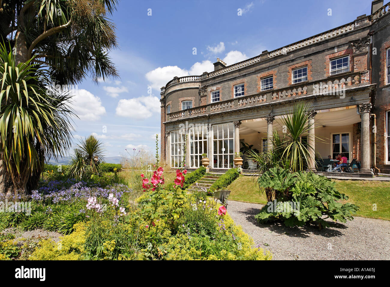 Palace and the gardens of Bantry House, Cork, Ireland Stock Photo Alamy