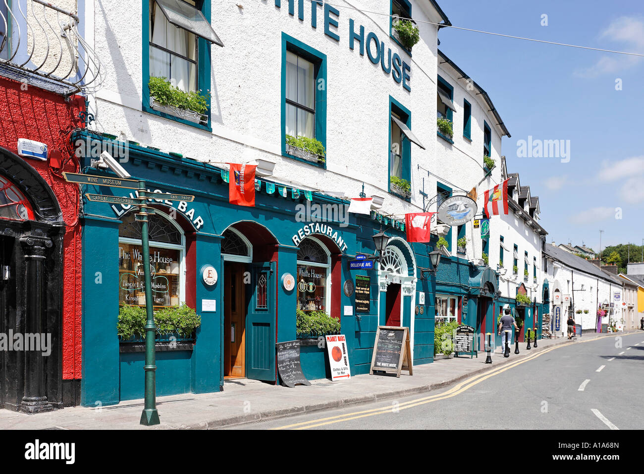 Colourful pubs and houses, Kinsale, Cork, Ireland Stock Photo Alamy