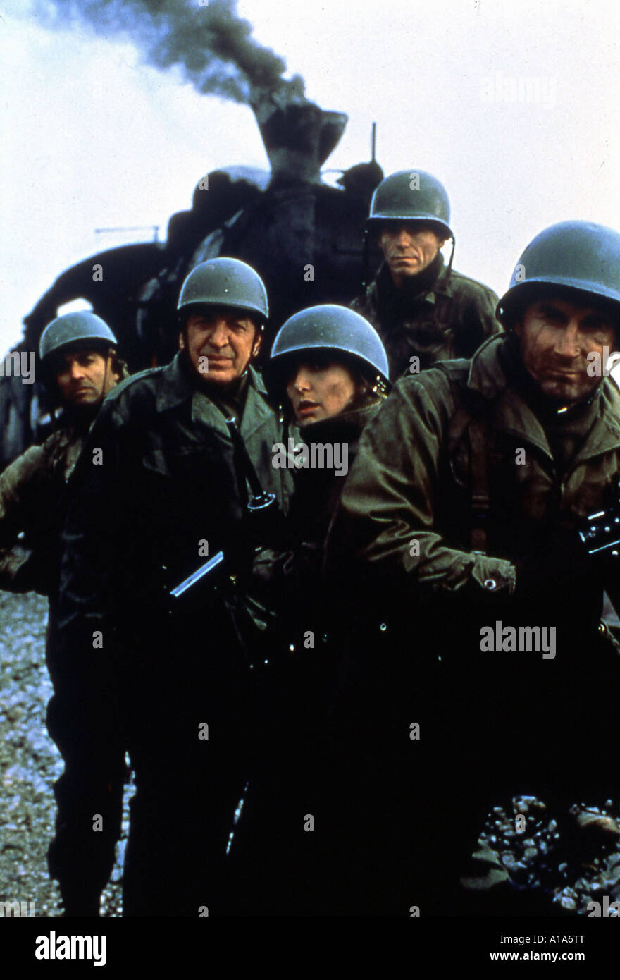 The Dirty Dozen The Fatal Mission TV Year 1988 Director Lee H Katzin Telly Savalas Stock Photo