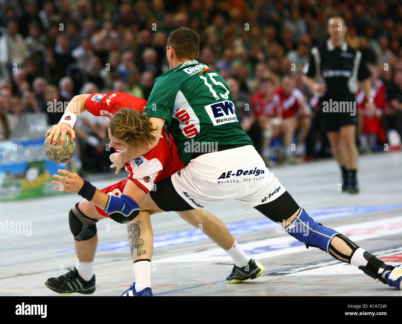 Handball sports hall hires stock photography and images Alamy