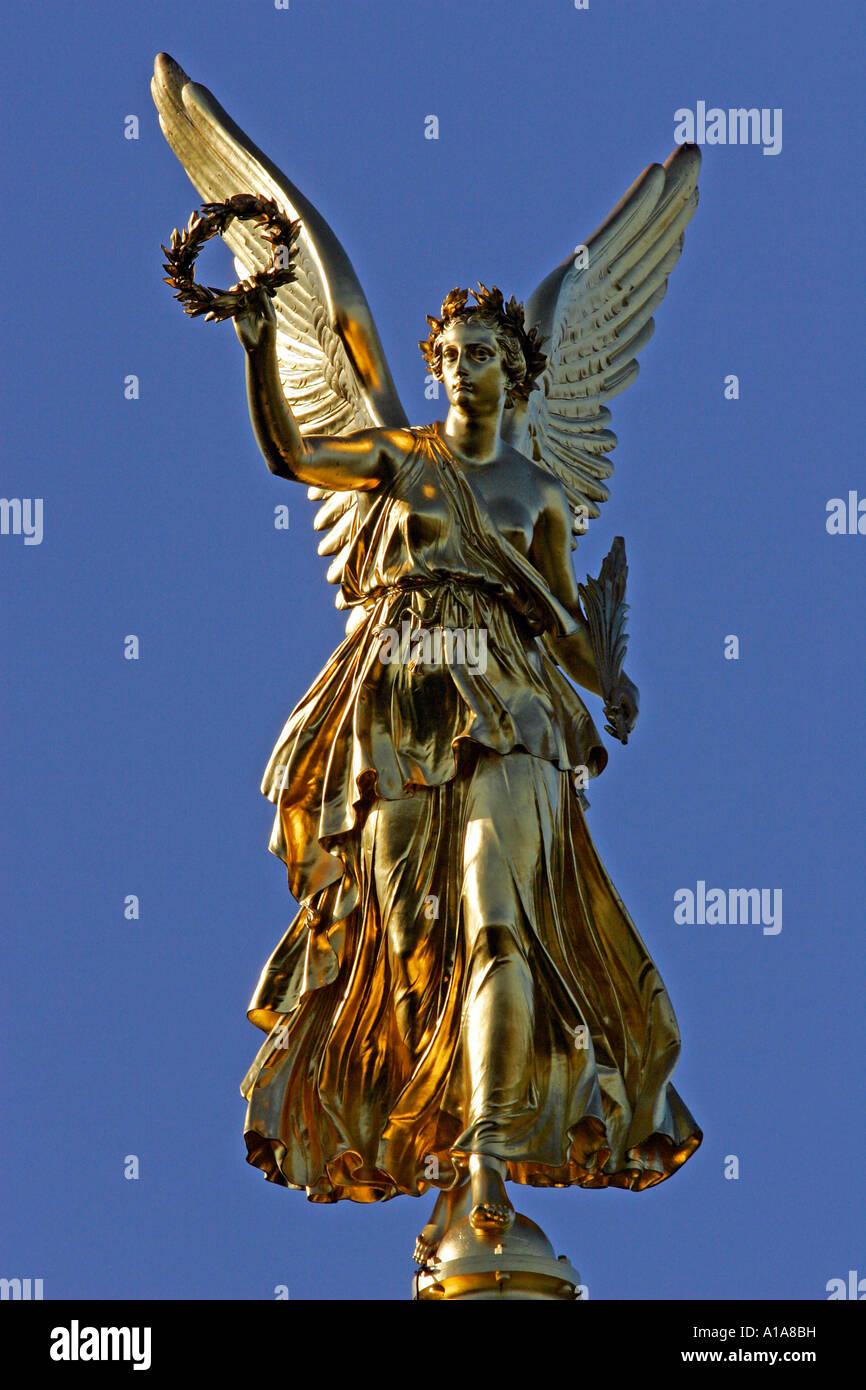 Victory goddess Victoria on top of the 