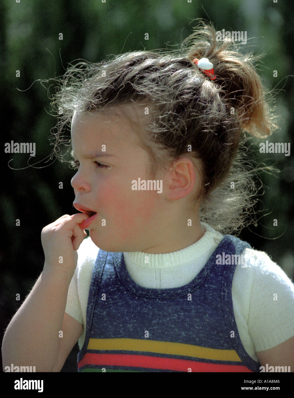 Weeping girl - Weinendes Mädchen Stock Photo