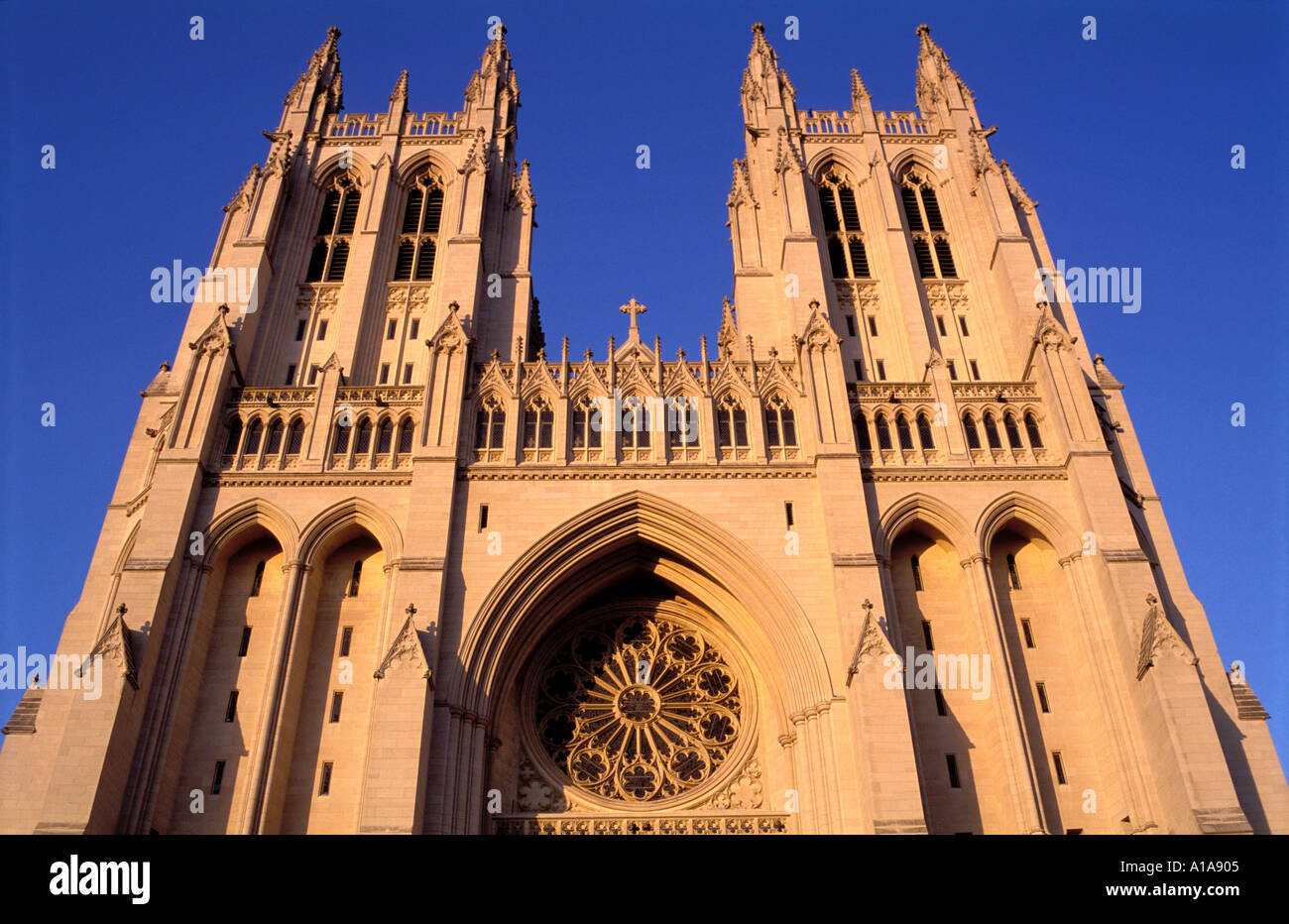 Washington National Cathedral, Washington D.C. Stock Photo