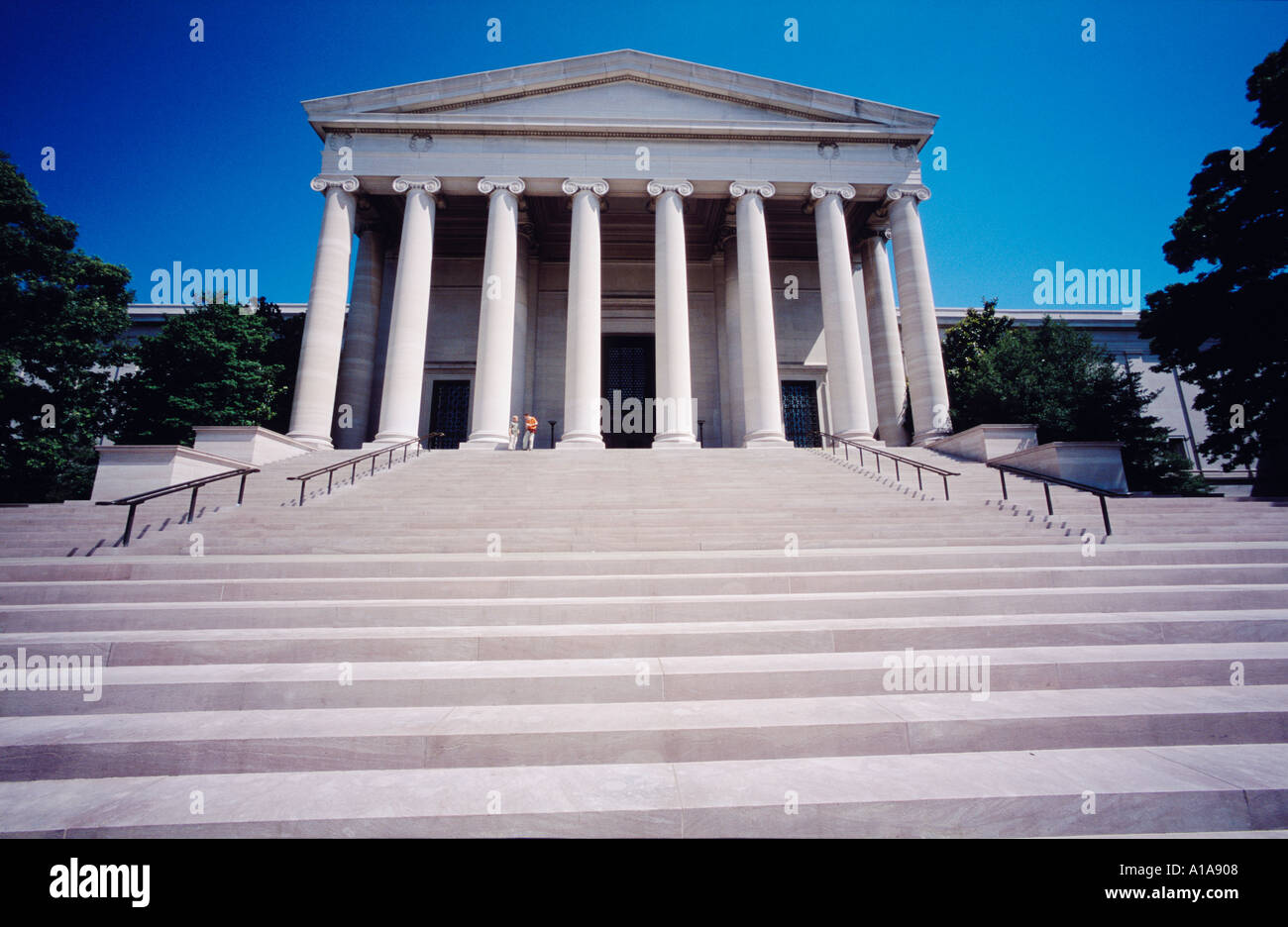 National Gallery of Art East Building, Washington D.C. Stock Photo