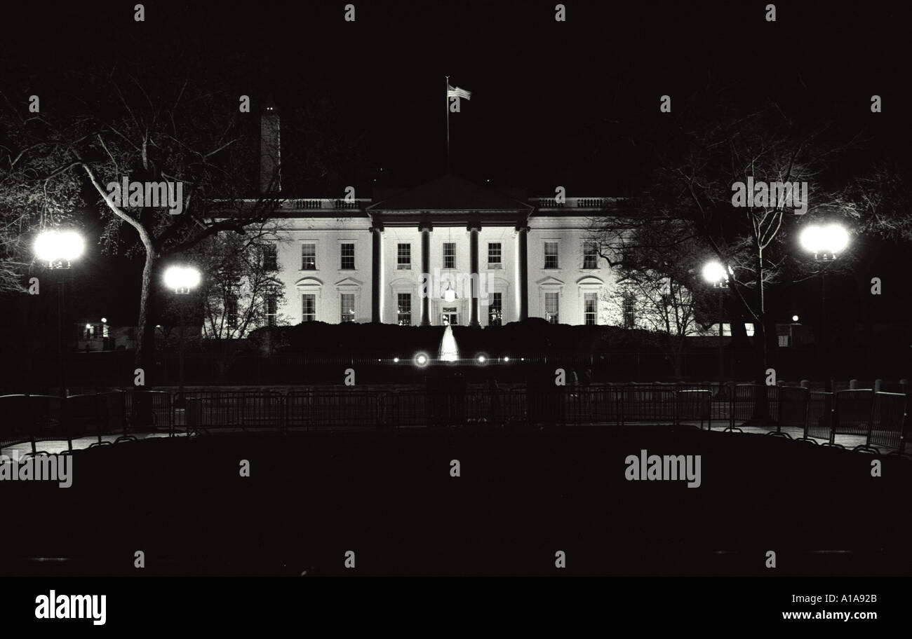 White House, Washington D.C. Stock Photo