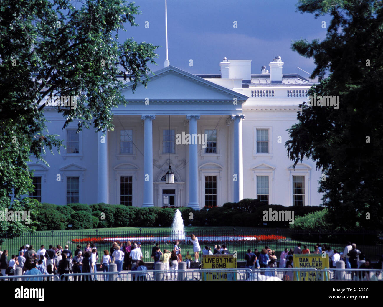 White House, Washington D.C. Stock Photo