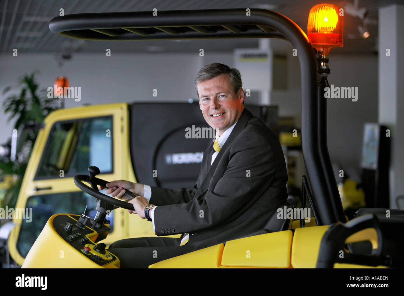 Hartmut Jenner, manager of the Alfred Kaercher Ltd & Co.KG Stock Photo -  Alamy