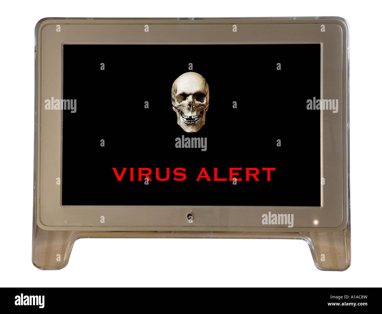 virus alert (English Stock Photo - Alamy