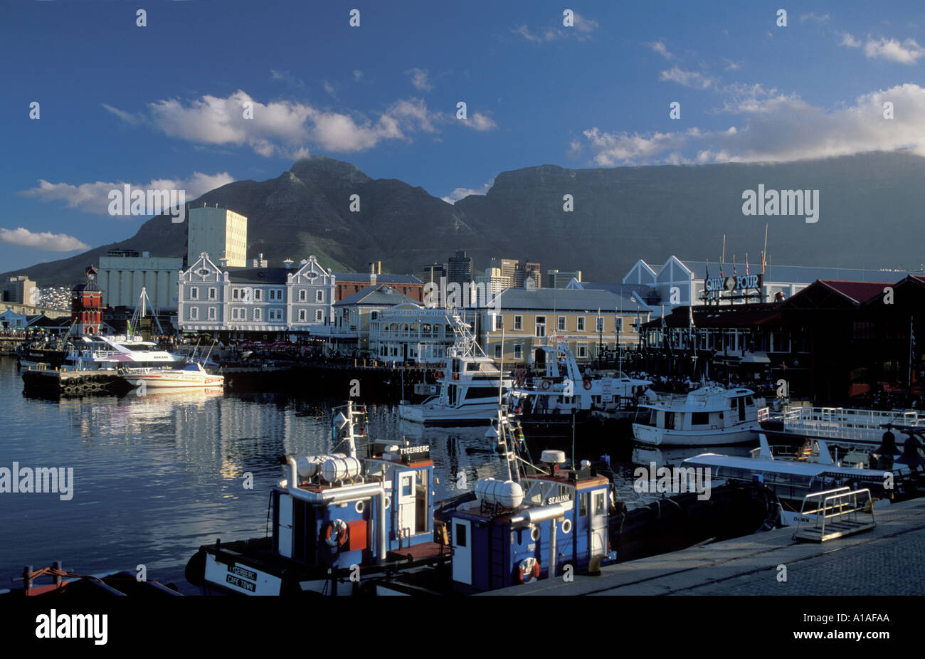 The Waterfront Capetown South Africa Stock Photo