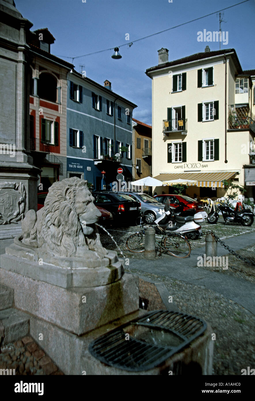 Piazza di San Antonio at Locarno Stock Photo - Alamy