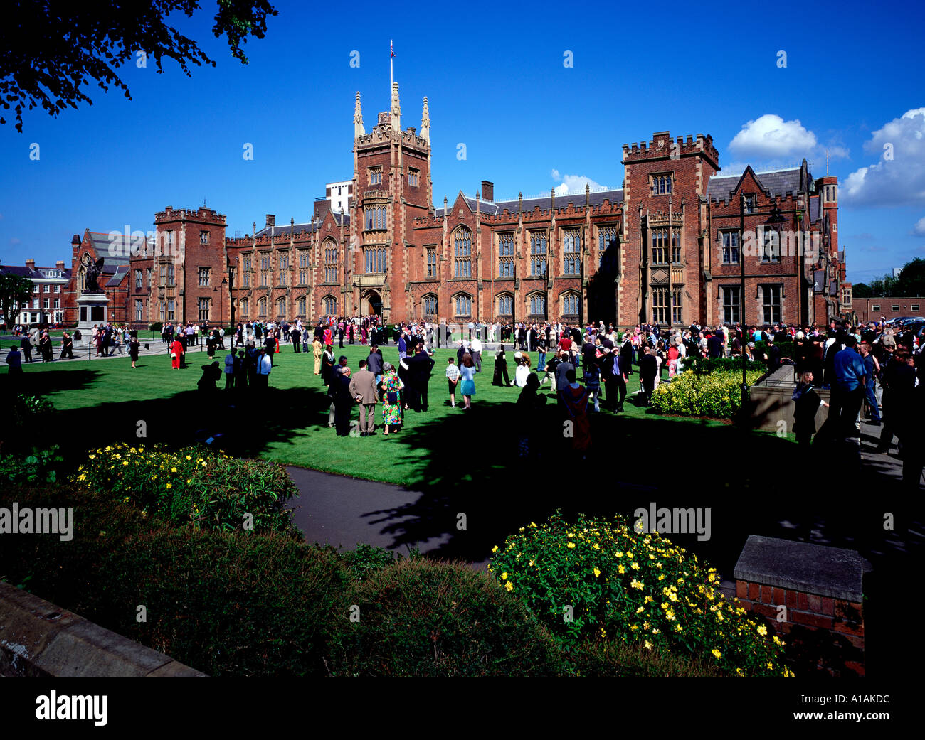 Queens University Belfast Northern Ireland Stock Photo