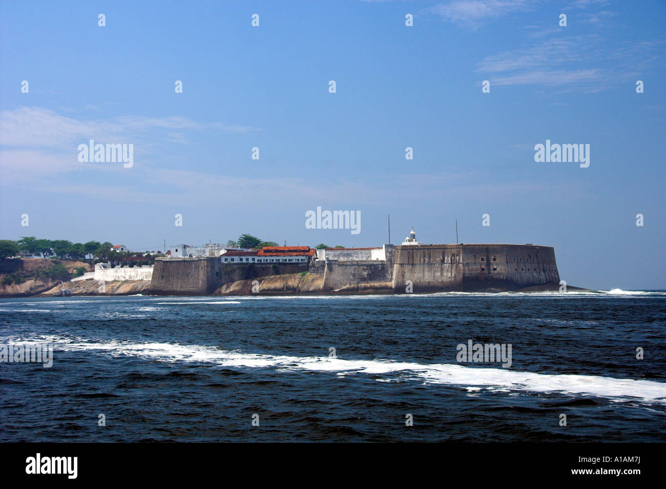The Forteleza de Santa Cruz Santa Cruz fortress on the east side of