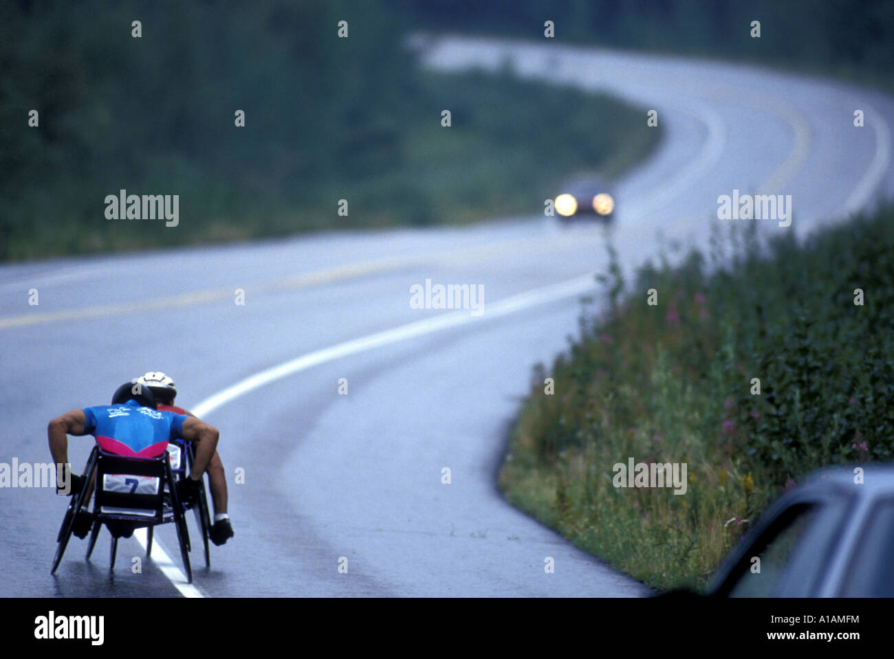 Midnight sun marathon hi-res stock photography and images - Alamy