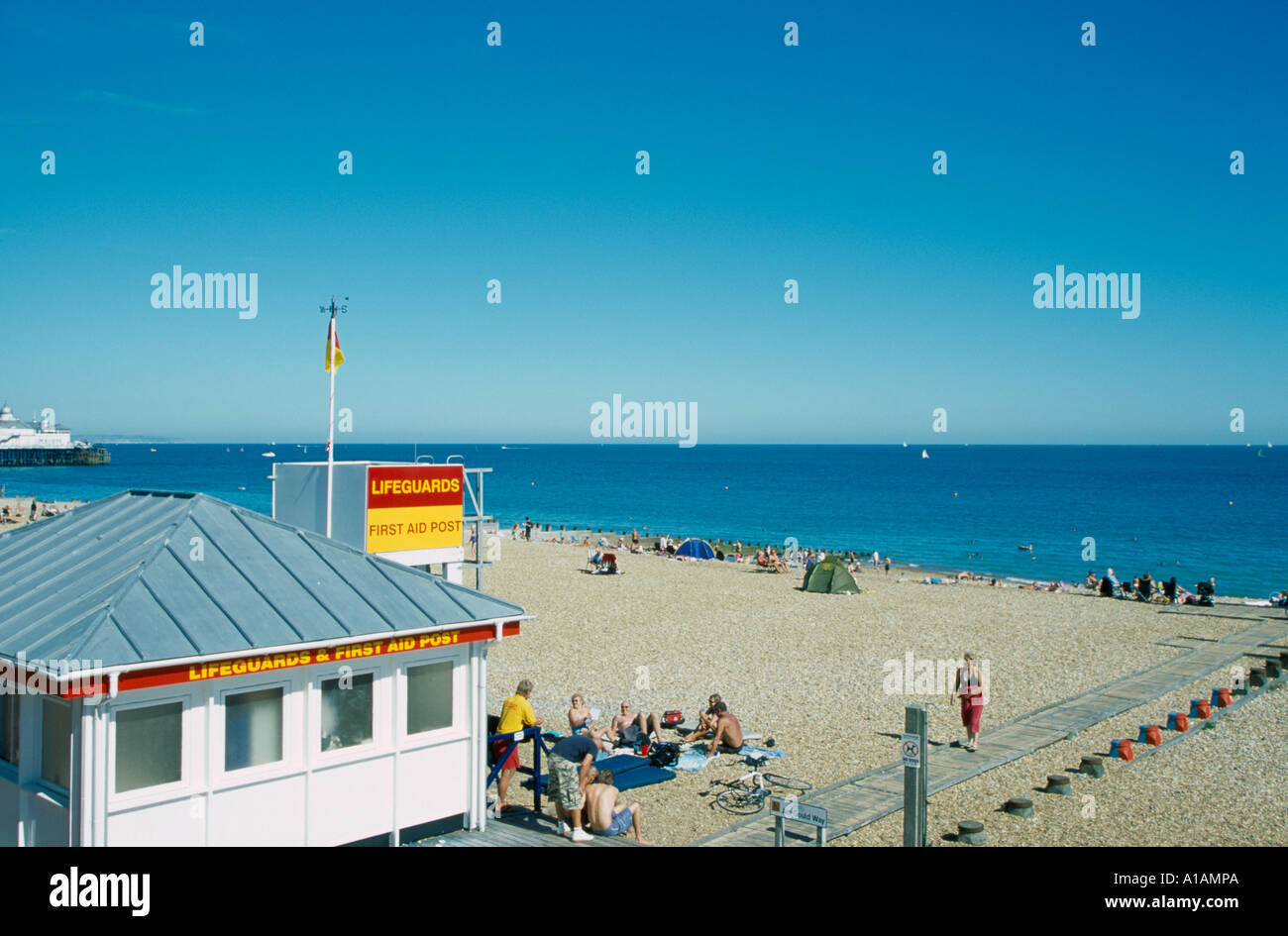 Eastbourne beach lifeguard hires stock photography and images Alamy