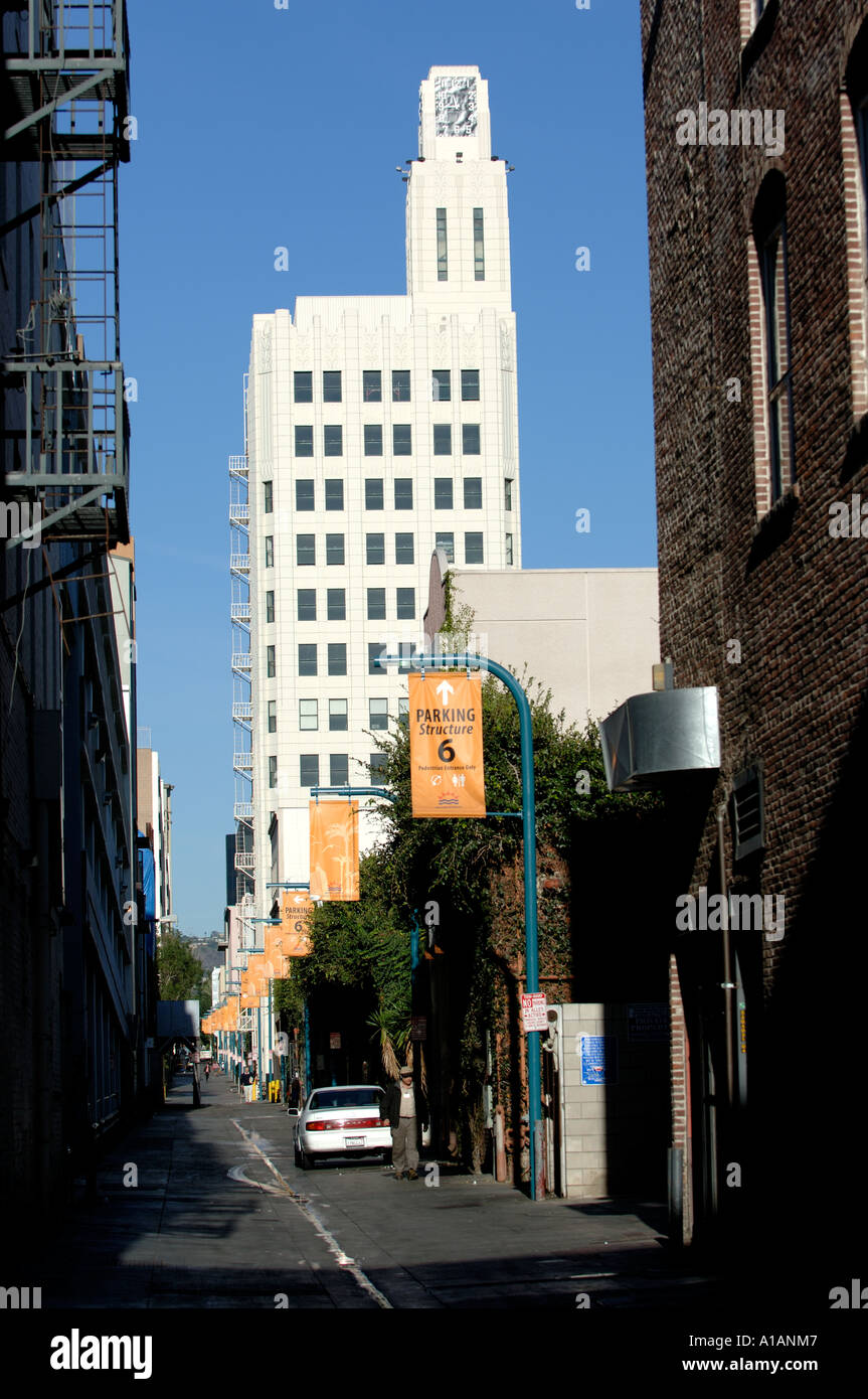 Santa Monica, California. The old Crocker Bank Building now known as