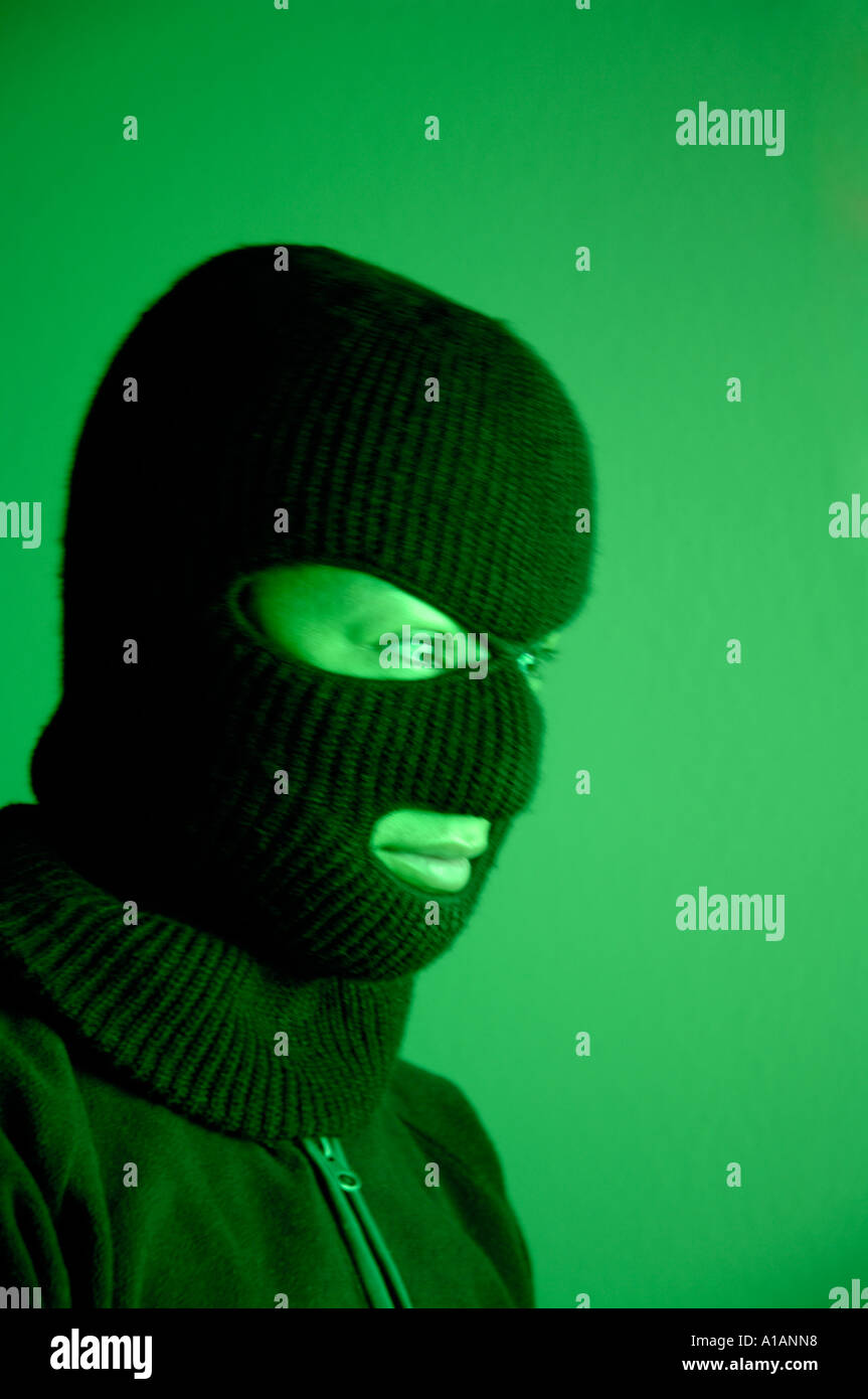 Woman wearing balaclava hires stock photography and images Alamy