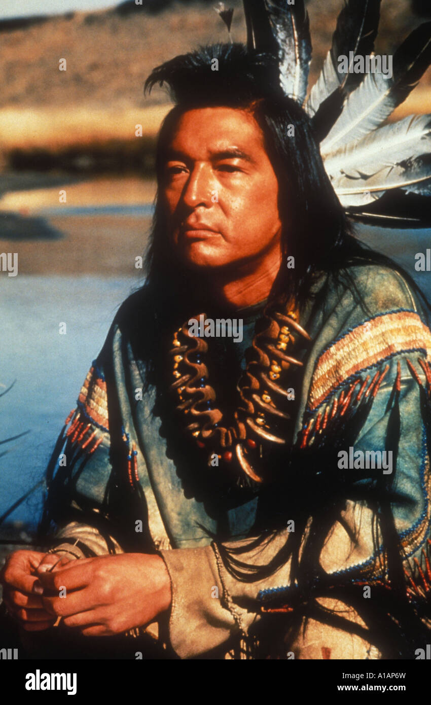 Dances with Wolves Year 1990 Director Kevin Costner Graham Greene Based upon Michael Blake s book Stock Photo