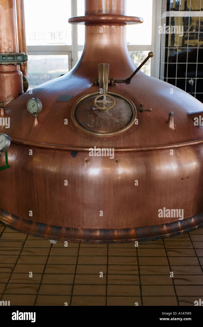Boiler San Miguel Cerveceria Malaga Spain Stock Photo Alamy