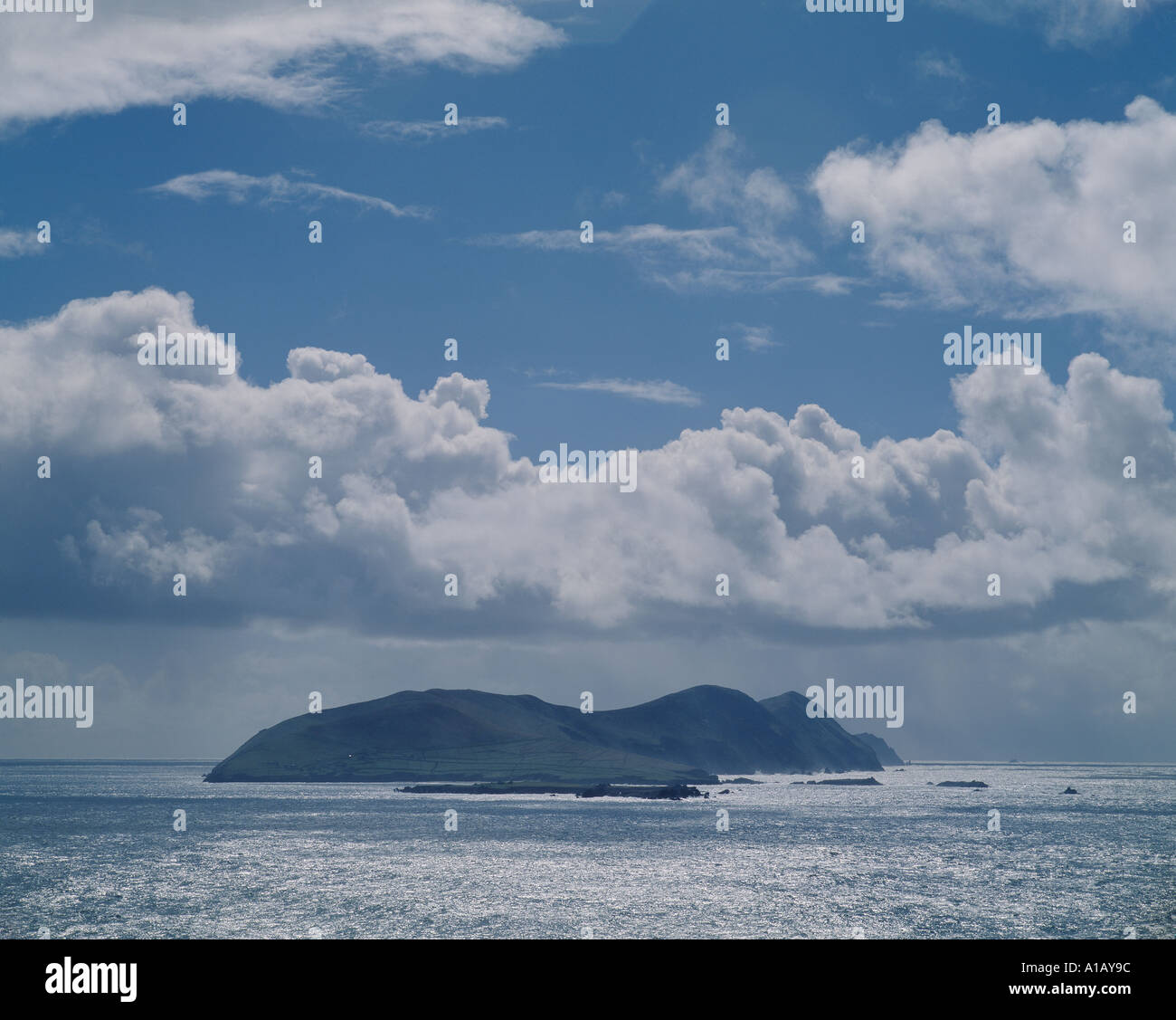 europes most westerly group of uninhabited  islands, beauty in nature, Stock Photo