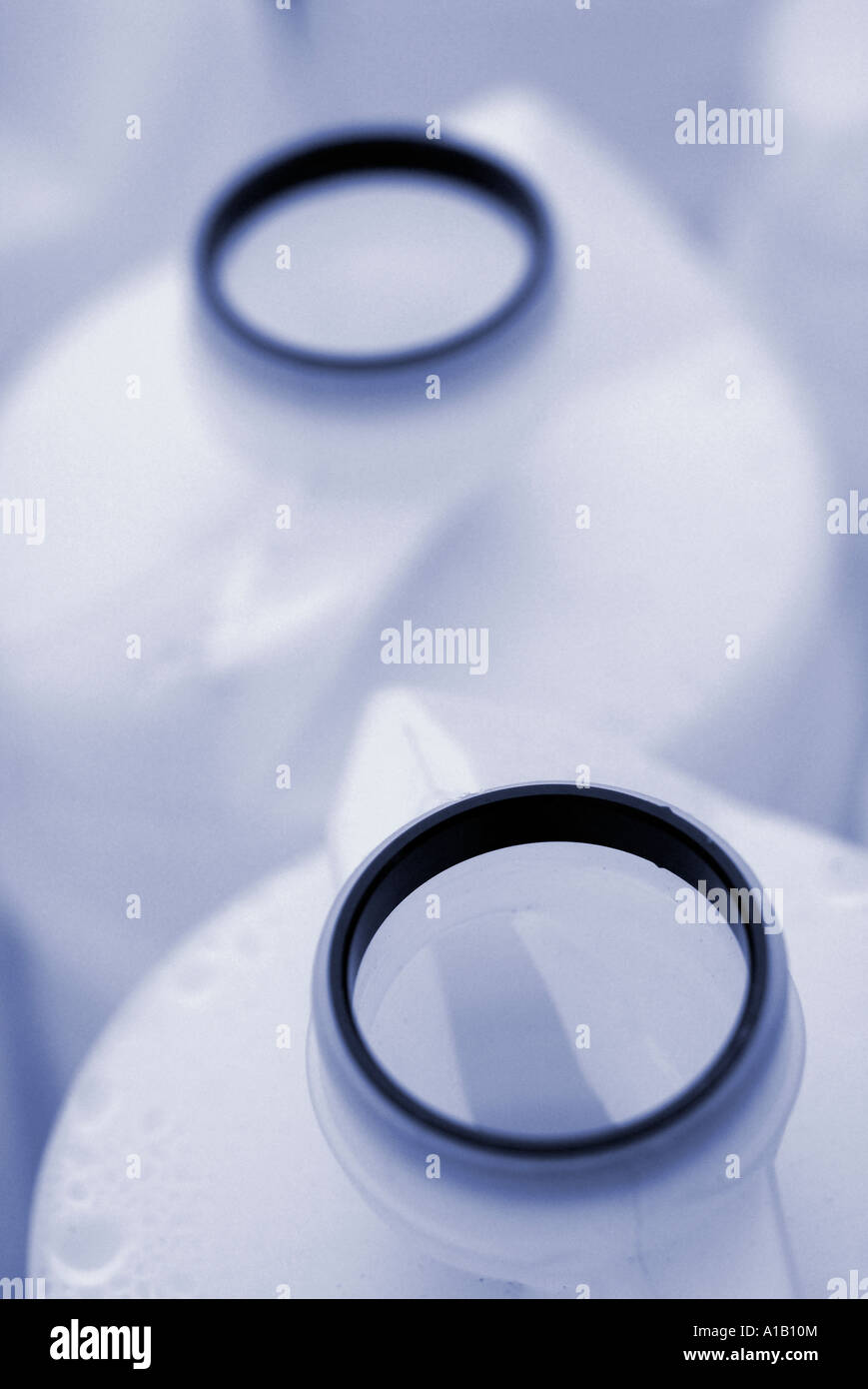 empty chemical bottles Stock Photo Alamy