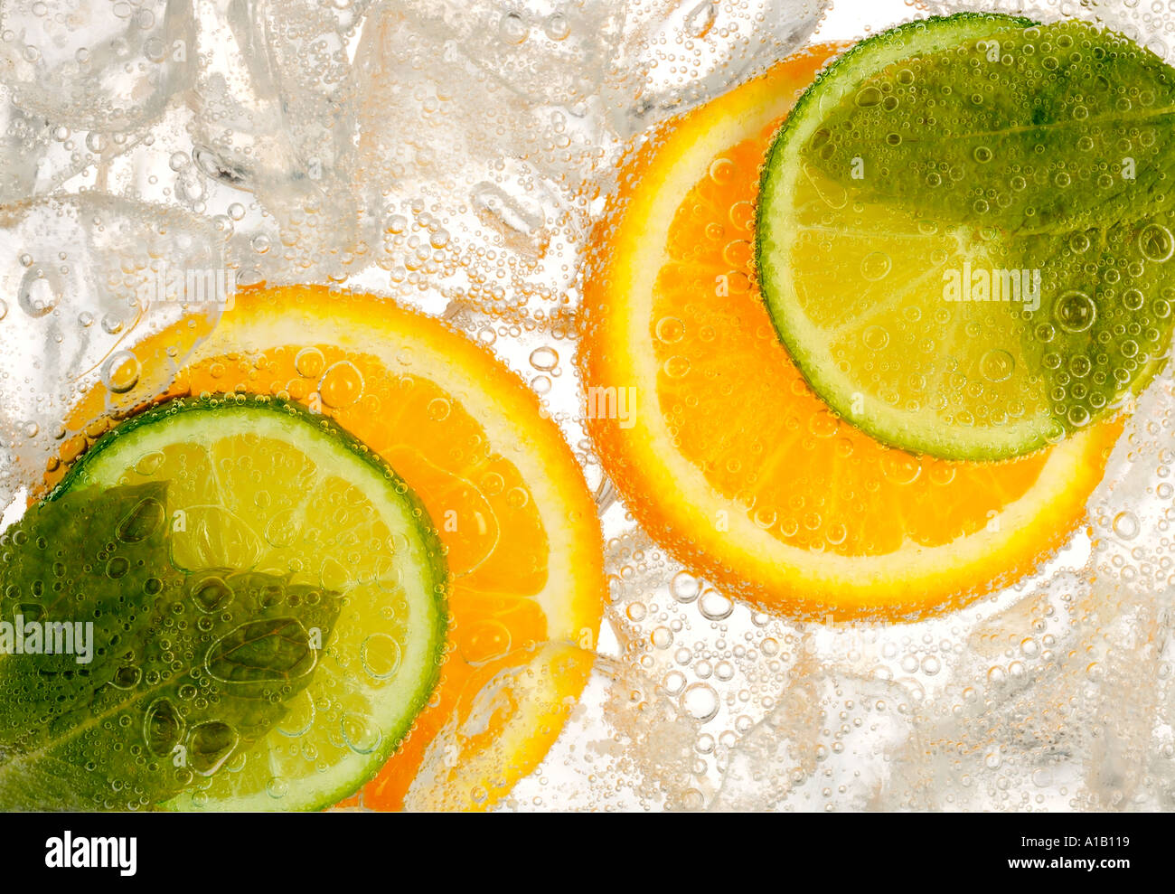 orange and lime slices 1 Stock Photo - Alamy