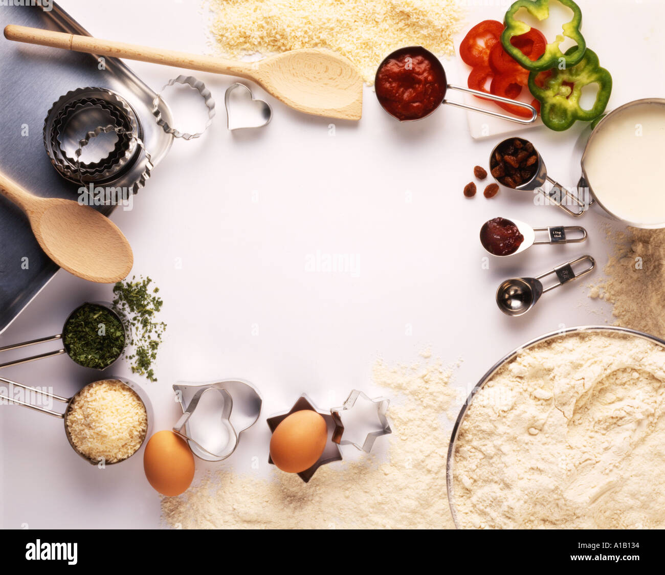 INGREDIENTS Stock Photo