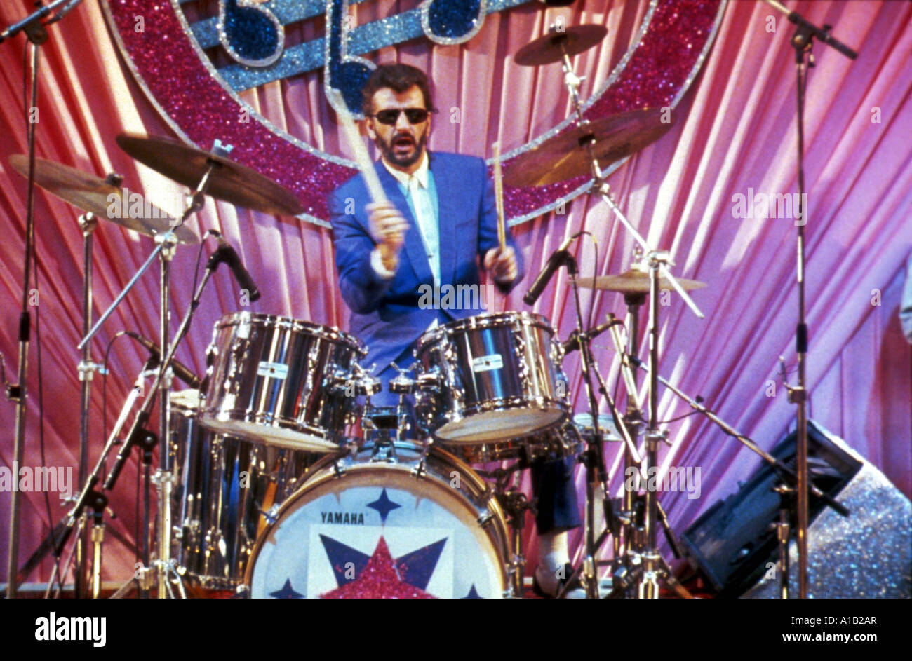 Give My Regards To Broad Street Year 1984 Director Peter Webb Ringo Starr Stock Photo