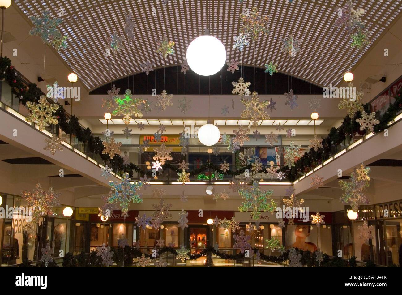 Department store interior in Nove Mesto district Prague Czech Stock