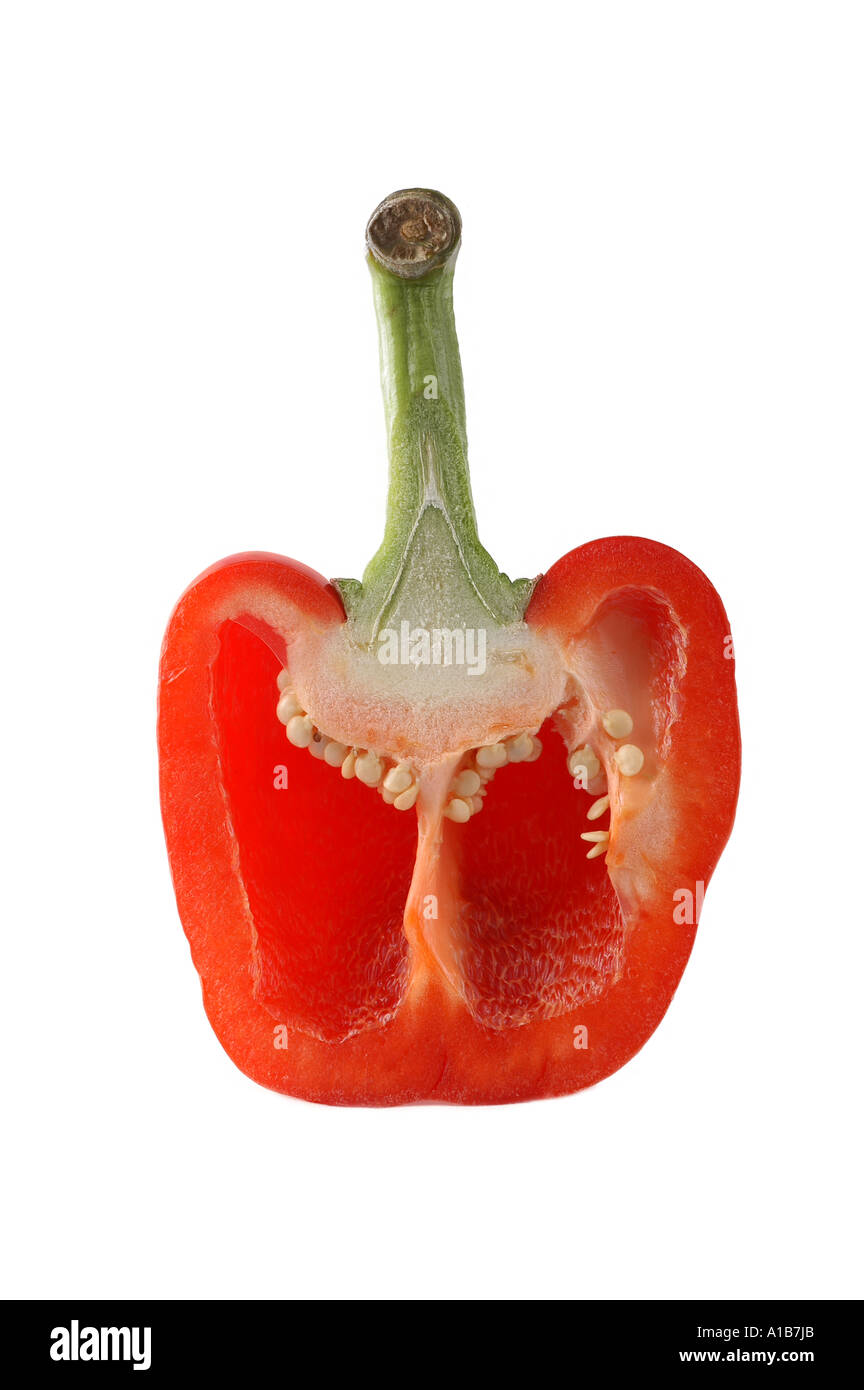 RED PEPPER Stock Photo
