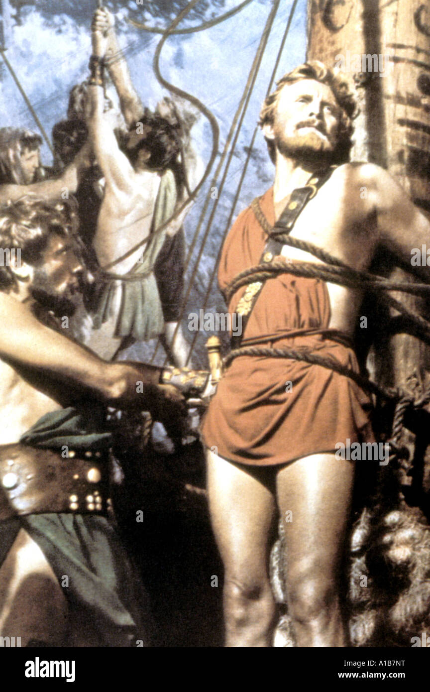 Ulisse Year 1954 Director Mario Camerini Kirk Douglas Based Upon Homere S Book Stock Photo Alamy