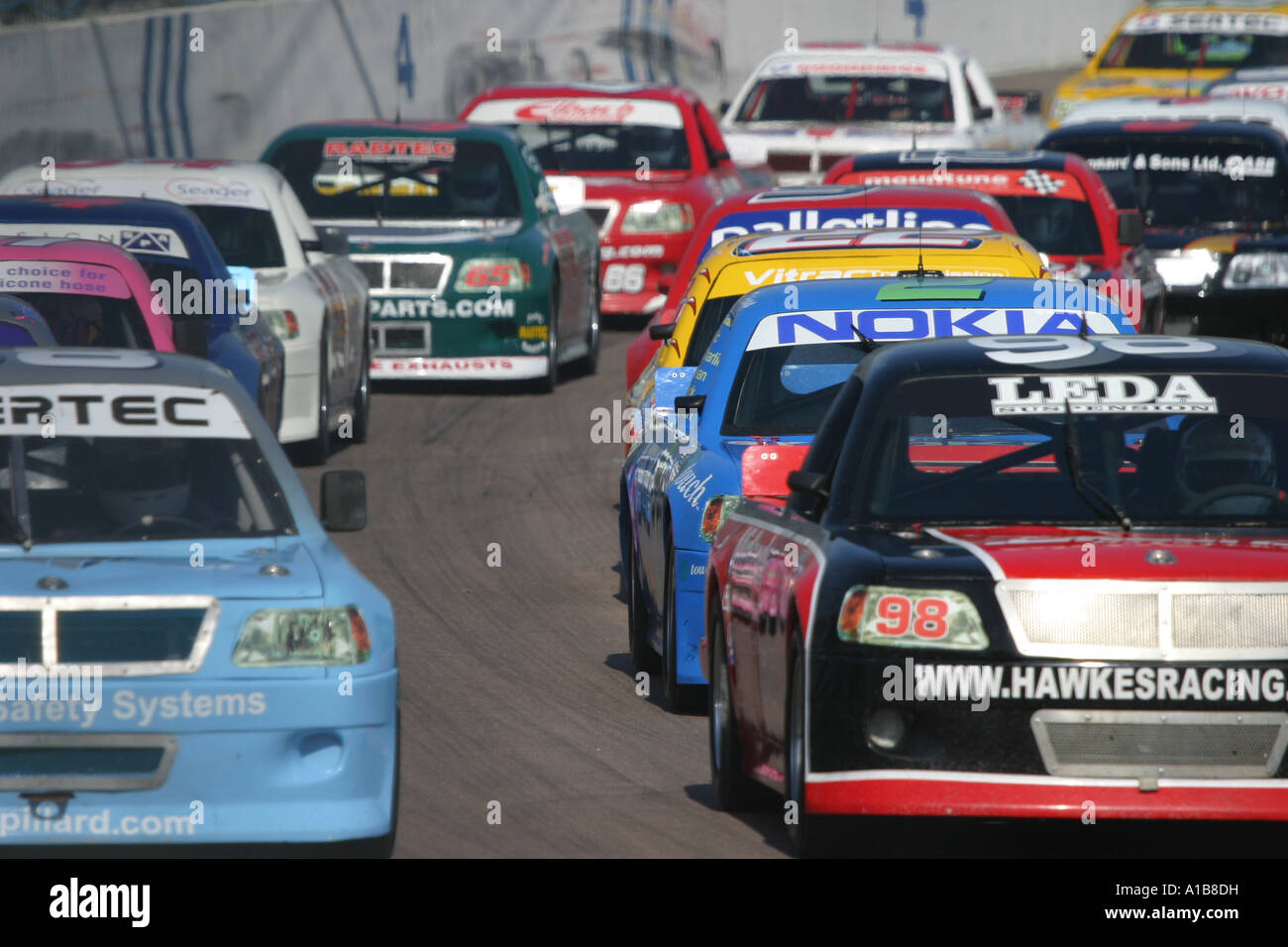 Racing pick up trucks Stock Photo - Alamy