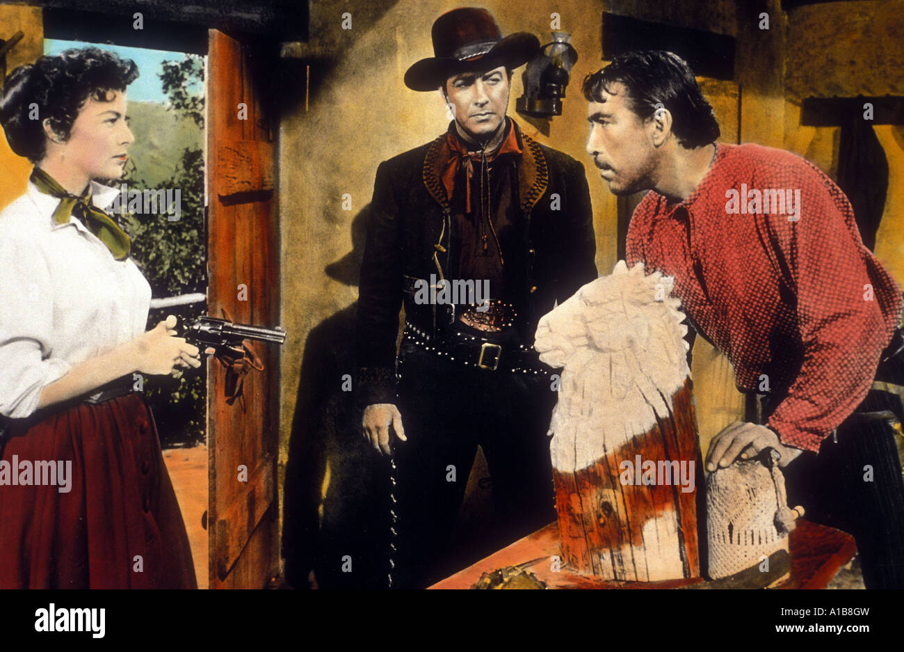 Ride Vaquero Year 1953 Director John Farrow Anthony Quinn Robert Taylor