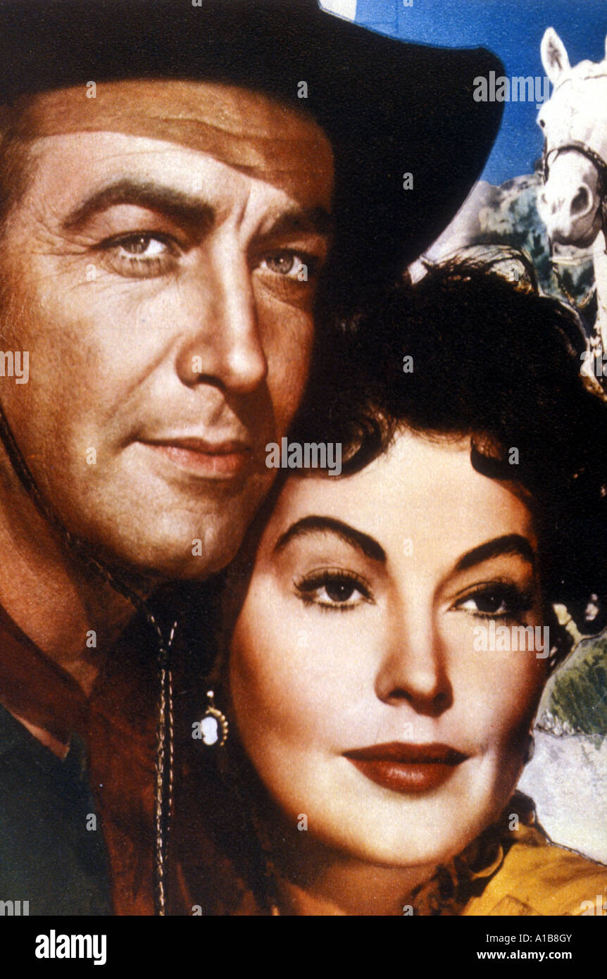 Ride Vaquero Year 1953 Director John Farrow Robert Taylor Ava Gardner