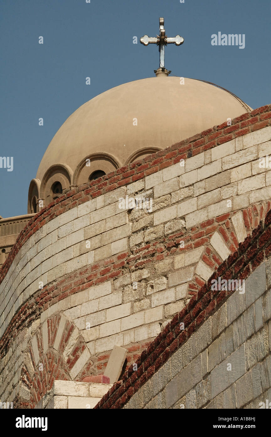 Babylon fortress, Coptic district , Cairo , Egypt Stock Photo - Alamy