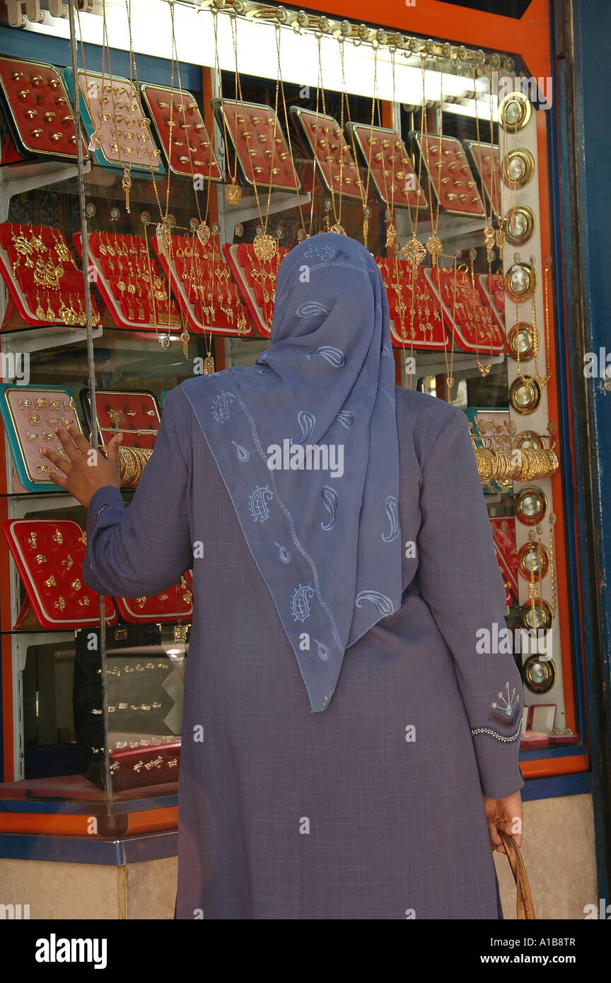 Jewellery shop in Aswan Egypt Stock Photo 10204390 Alamy