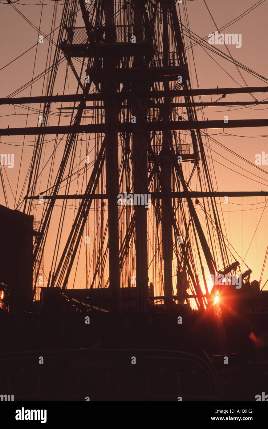 USS Constitution at the Charlestown Navy Yard Boston Massachusetts ...