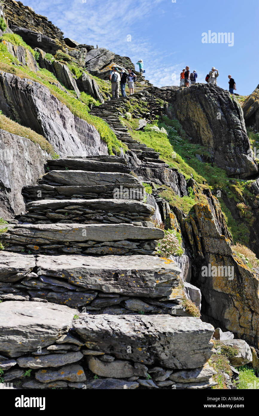 File:Steep steps at Skellig Michael 07.jpg - Wikimedia Commons