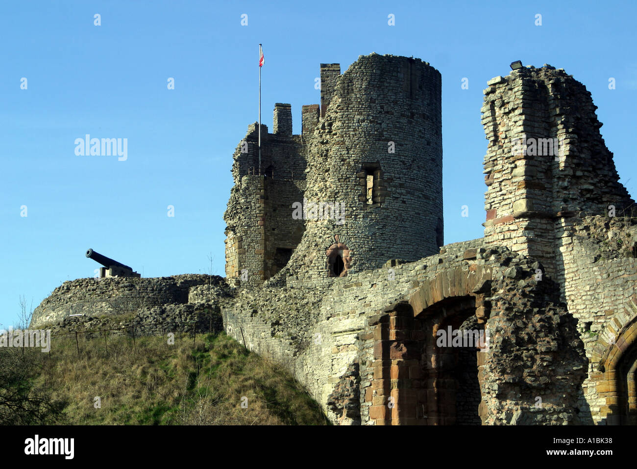 DUDLEY CASTLE WEST MIDLANDS Stock Photo