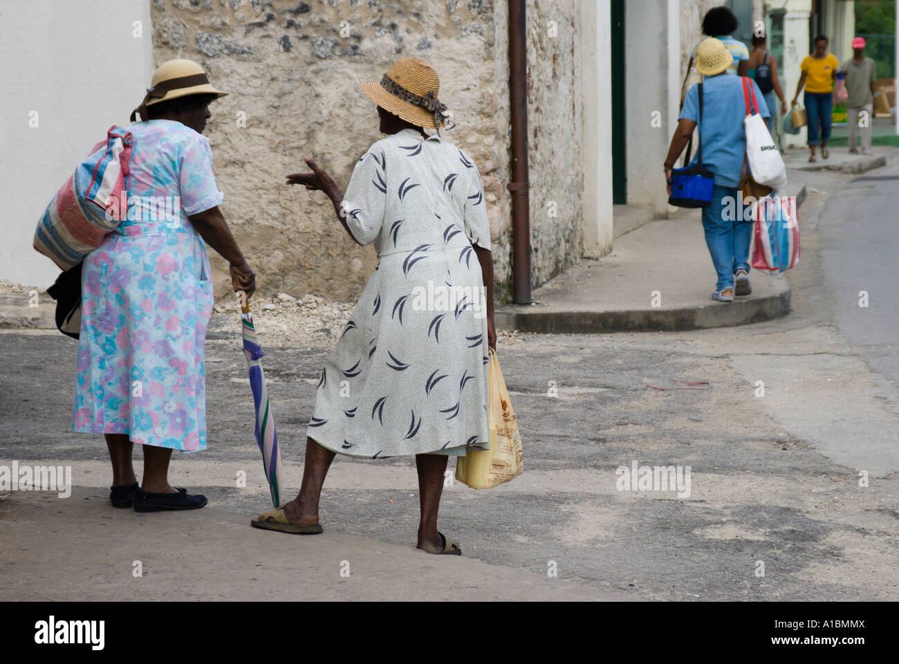 Bajan woman caribbean barbados hi-res stock photography and images - Alamy